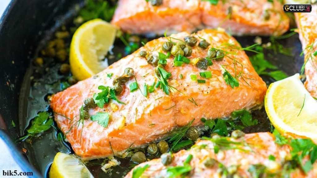 Slow-Baked Salmon And Citrus Butter