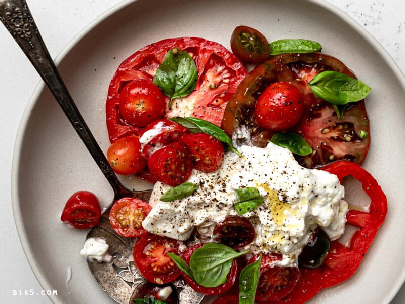Burrata Caprese Salad