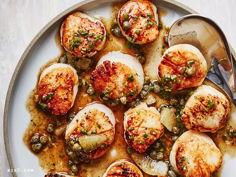 Pan Seared Scallops